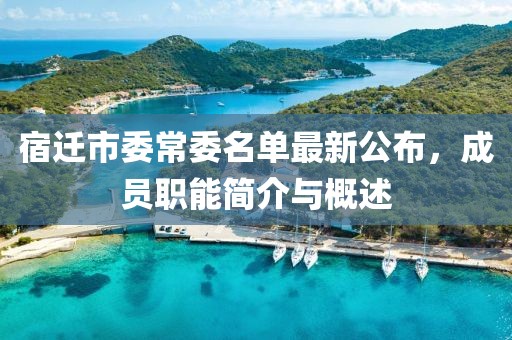 宿遷市委常委名單最新公布，成員職能簡(jiǎn)介與概述