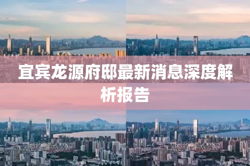 宜賓龍源府邸最新消息深度解析報告