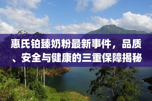 惠氏鉑臻奶粉最新事件，品質(zhì)、安全與健康的三重保障揭秘