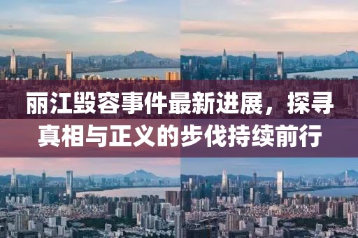 麗江毀容事件最新進展，探尋真相與正義的步伐持續(xù)前行