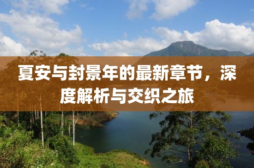 夏安與封景年的最新章節(jié)，深度解析與交織之旅