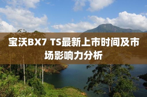 寶沃BX7 TS最新上市時(shí)間及市場(chǎng)影響力分析