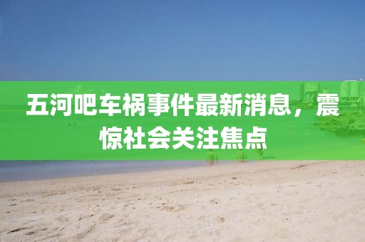 五河吧車禍?zhǔn)录钚孪?，震驚社會關(guān)注焦點