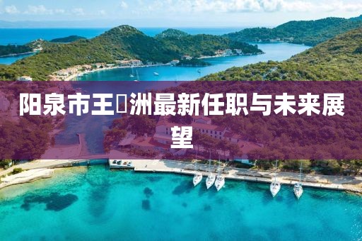 陽泉市王湜洲最新任職與未來展望