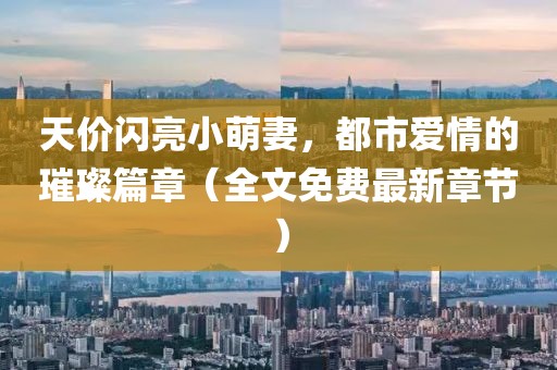 天價閃亮小萌妻，都市愛情的璀璨篇章（全文免費最新章節(jié)）