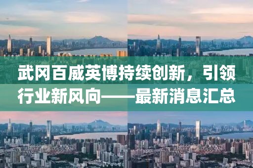 武岡百威英博持續(xù)創(chuàng)新，引領行業(yè)新風向——最新消息匯總