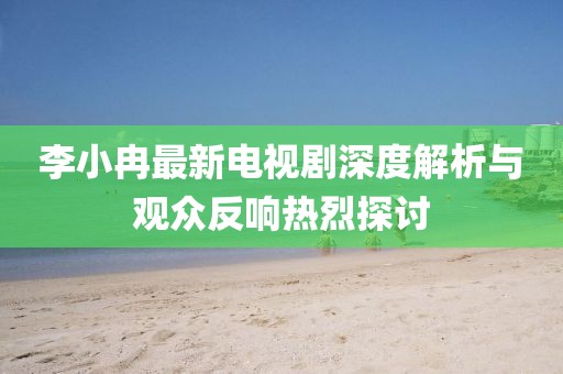 李小冉最新電視劇深度解析與觀眾反響熱烈探討