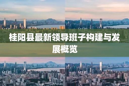 桂陽縣最新領(lǐng)導(dǎo)班子構(gòu)建與發(fā)展概覽