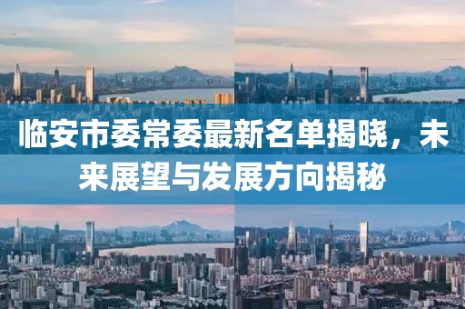 臨安市委常委最新名單揭曉，未來展望與發(fā)展方向揭秘