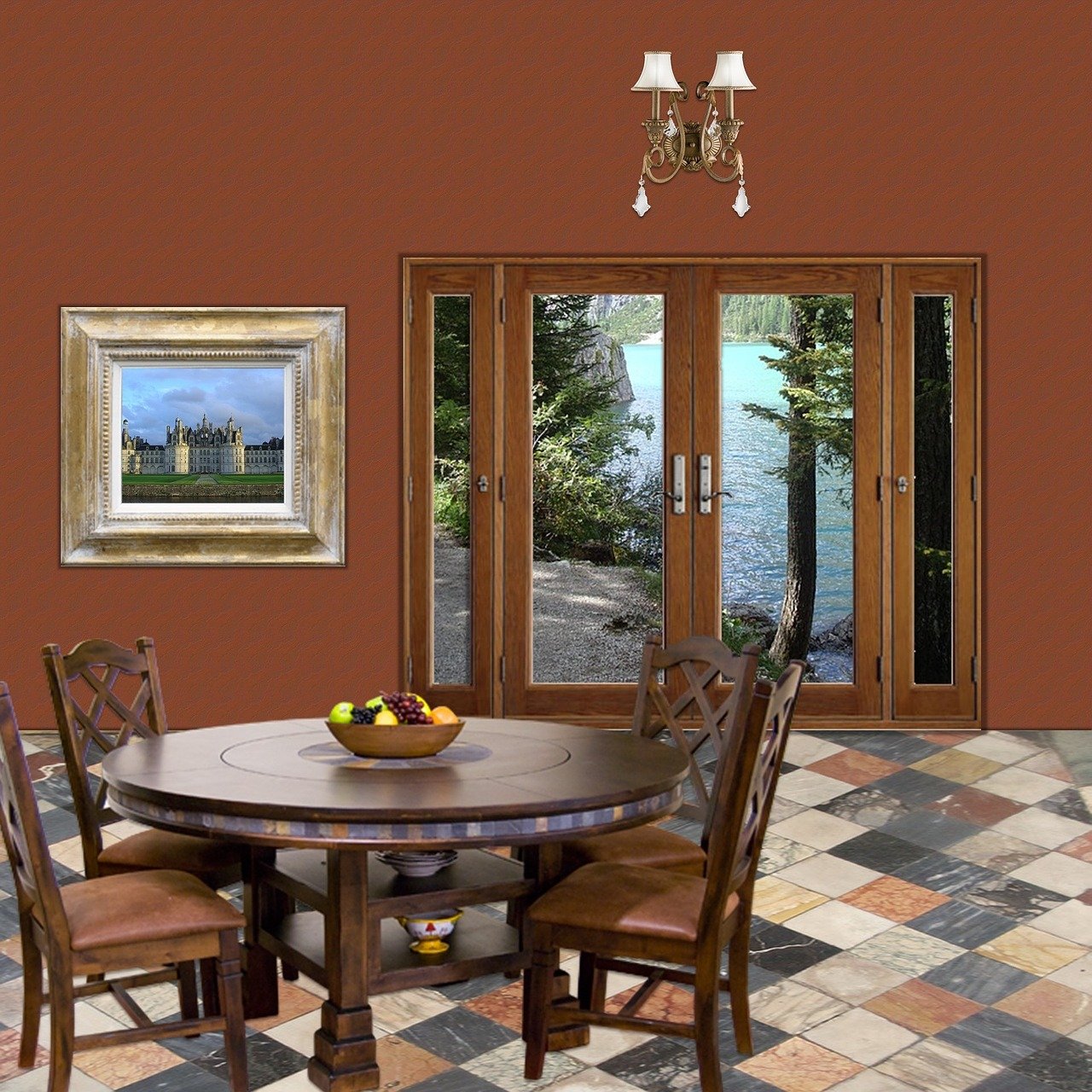 飯廳十字繡最新圖片，裝飾新風(fēng)尚的探索